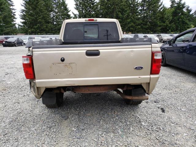 1FTYR14U41TA53098 - 2001 FORD RANGER SUPER CAB TAN photo 6