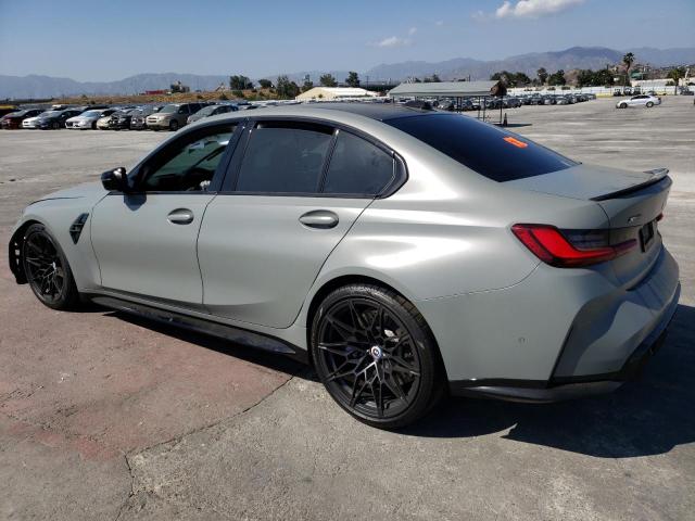 WBS43AY0XPFN36506 - 2023 BMW M3 COMPETITION ნაცრისფერი ფოტო 2