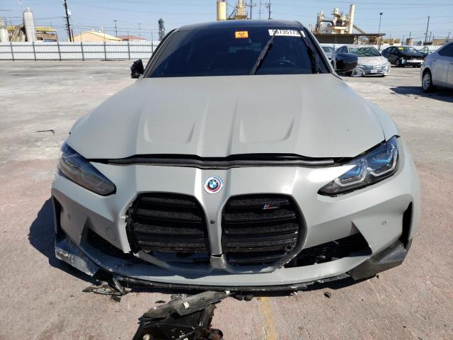 WBS43AY0XPFN36506 - 2023 BMW M3 COMPETITION ნაცრისფერი ფოტო 5