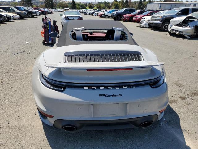 WP0CD2A90NS260808 - 2022 PORSCHE 911 TURBO GRAY photo 6