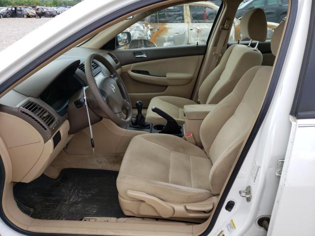 1HGCM55177A132324 - 2007 HONDA ACCORD VALUE WHITE photo 7