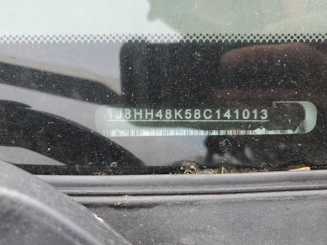 1J8HH48K58C141013 - 2008 JEEP COMMANDER SPORT Սպիտակ լուսանկար 13