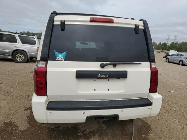 1J8HH48K58C141013 - 2008 JEEP COMMANDER SPORT Սպիտակ լուսանկար 6