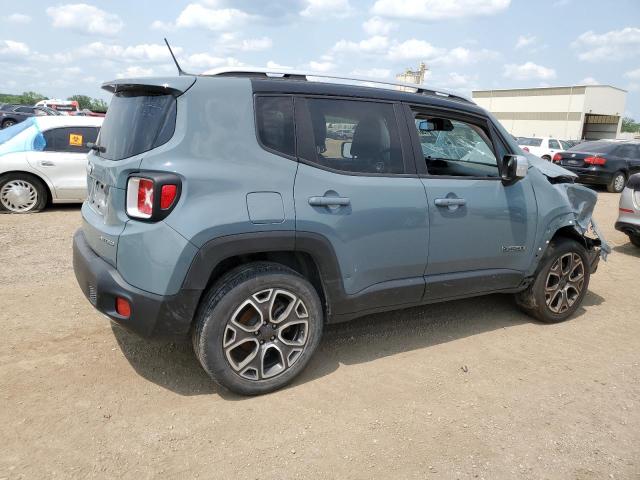 ZACCJBDB7HPE47917 - 2017 JEEP RENEGADE LIMITED GRAY photo 3