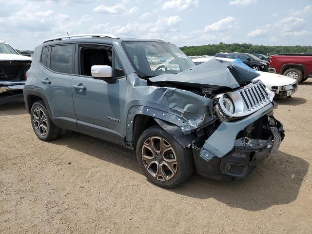 ZACCJBDB7HPE47917 - 2017 JEEP RENEGADE LIMITED GRAY photo 4