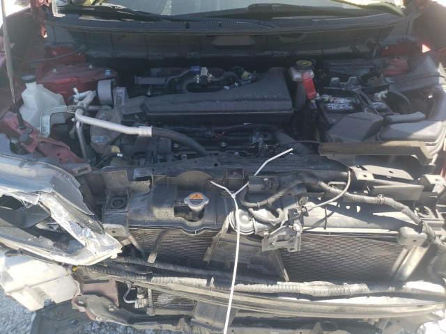 JN8AT2MT6GW008921 - 2016 NISSAN ROGUE S RED photo 12