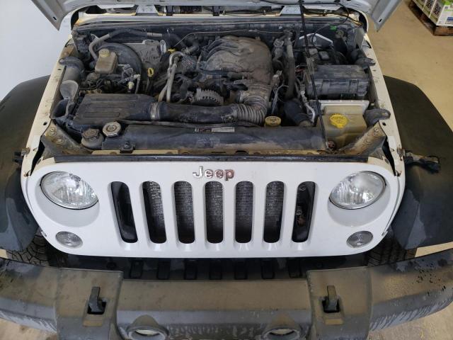 1C4BJWKG3GL245483 - 2016 JEEP WRANGLER U SPORT WHITE photo 12