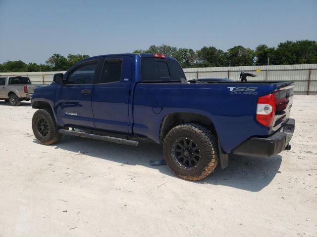 5TFRM5F10FX092395 - 2015 TOYOTA TUNDRA DOUBLE CAB SR/SR5 BLUE photo 2