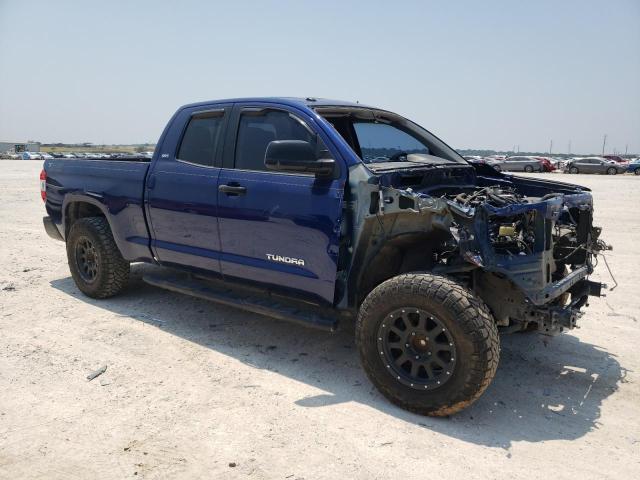 5TFRM5F10FX092395 - 2015 TOYOTA TUNDRA DOUBLE CAB SR/SR5 BLUE photo 4