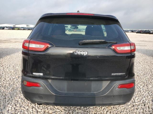 1C4PJLAB2EW305775 - 2014 JEEP CHEROKEE SPORT BLACK photo 6