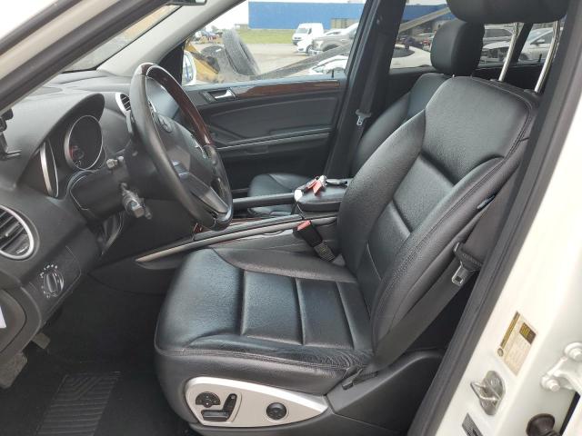 4JGBB8GB5AA581432 - 2010 MERCEDES-BENZ ML 350 4MATIC WHITE photo 7
