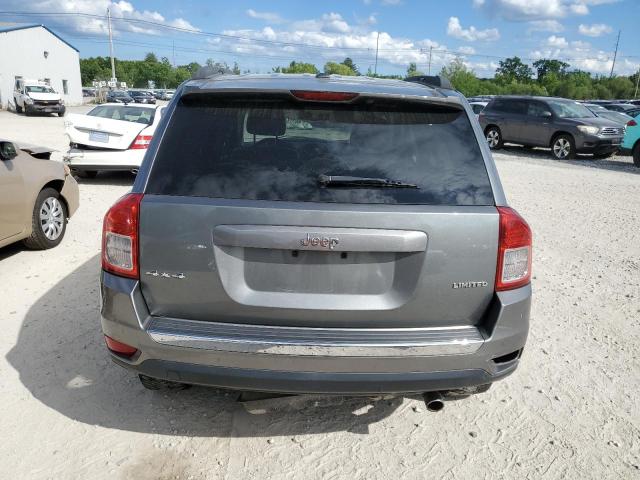 1C4NJDCB3CD571826 - 2012 JEEP COMPASS LIMITED GRAY photo 6