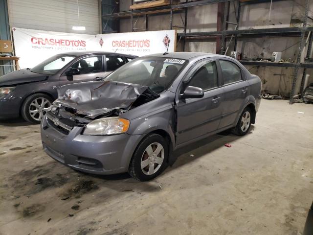 KL1TD5DE8BB191010 - 2011 CHEVROLET AVEO LS ნაცრისფერი ფოტო 1