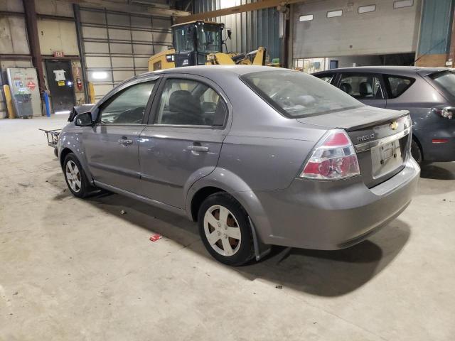KL1TD5DE8BB191010 - 2011 CHEVROLET AVEO LS ნაცრისფერი ფოტო 2