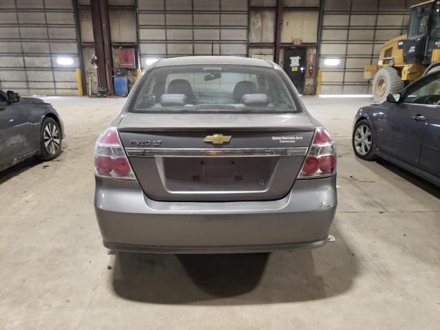 KL1TD5DE8BB191010 - 2011 CHEVROLET AVEO LS ნაცრისფერი ფოტო 6