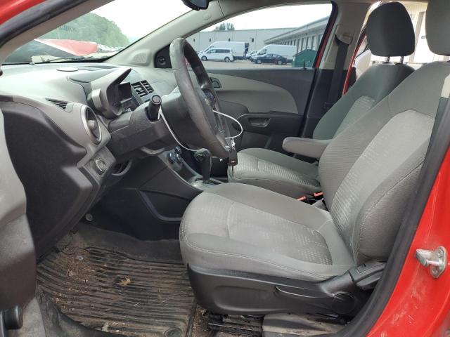 1G1JA5SH4F4197055 - 2015 CHEVROLET SONIC LS RED photo 7