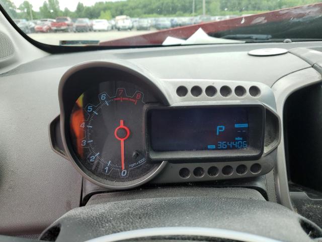 1G1JA5SH4F4197055 - 2015 CHEVROLET SONIC LS RED photo 9