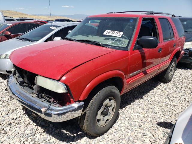 1GNDT13X64K140692 - 2004 CHEVROLET BLAZER RED photo 1