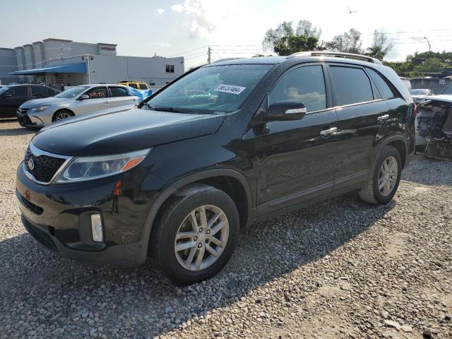 5XYKT4A7XEG514507 - 2014 KIA SORENTO LX BLACK photo 1