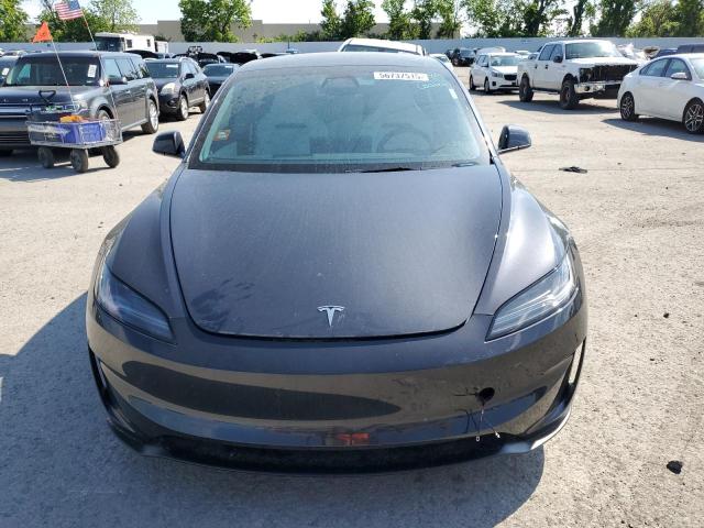 5YJ3E1ET0RF825803 - 2024 TESLA MODEL 3 Schwarz Foto 5