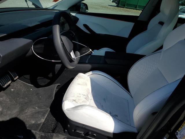 5YJ3E1ET0RF825803 - 2024 TESLA MODEL 3 Schwarz Foto 7