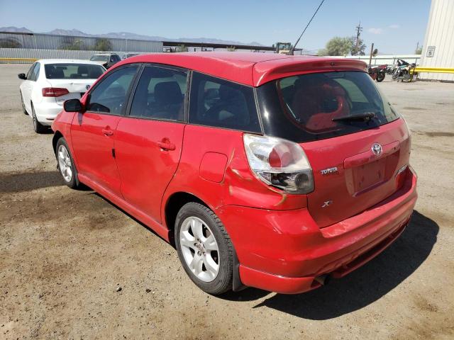 2T1KR32E37C651731 - 2007 TOYOTA COROLLA MA XR RED photo 2