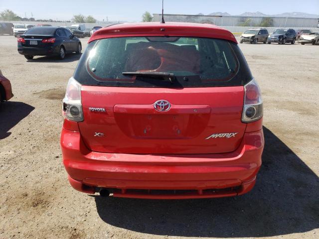 2T1KR32E37C651731 - 2007 TOYOTA COROLLA MA XR RED photo 6