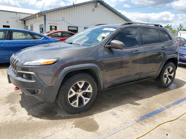 1C4PJMBS3GW101588 - 2016 JEEP CHEROKEE TRAILHAWK CHARCOAL photo 1