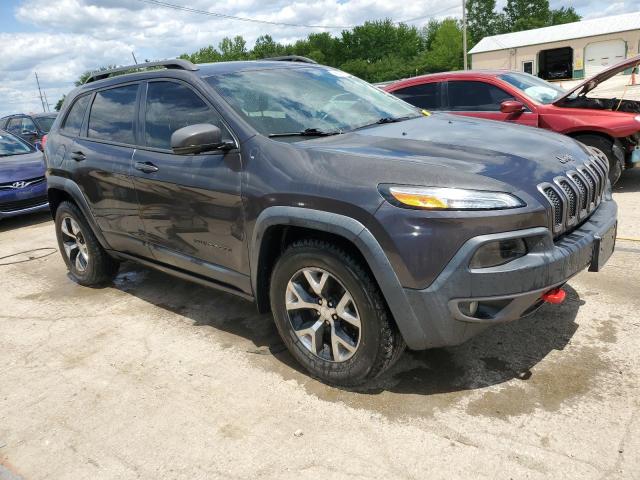 1C4PJMBS3GW101588 - 2016 JEEP CHEROKEE TRAILHAWK CHARCOAL photo 4