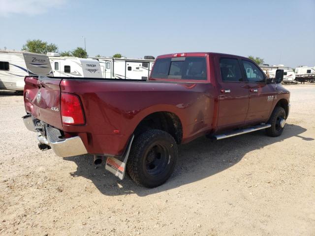 3C63RRHL7JG385776 - 2018 RAM 3500 SLT MAROON photo 3