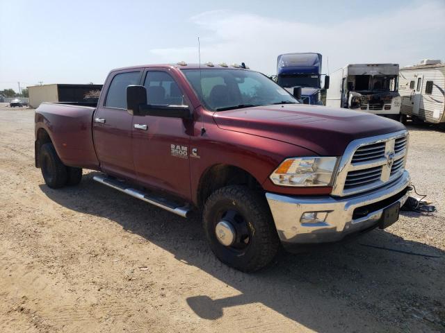 3C63RRHL7JG385776 - 2018 RAM 3500 SLT MAROON photo 4