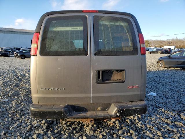 1GTFG15X161270438 - 2006 GMC SAVANA G1500 GRAY photo 6