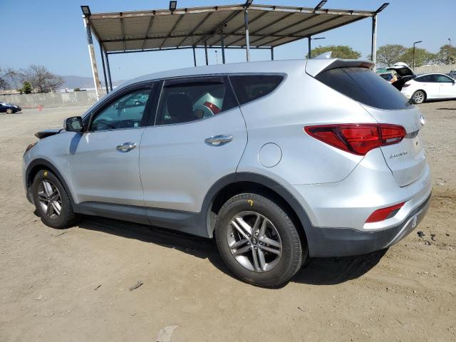 5XYZTDLB9HG443661 - 2017 HYUNDAI SANTA FE S SILVER photo 2