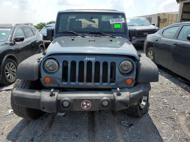 1J4GA39157L138645 - 2007 JEEP WRANGLER X BLUE photo 5