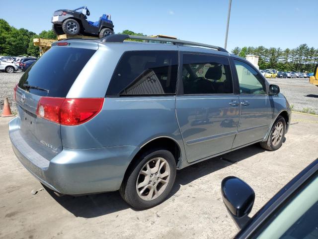 5TDBA23CX6S060221 - 2006 TOYOTA SIENNA LE BLUE photo 3