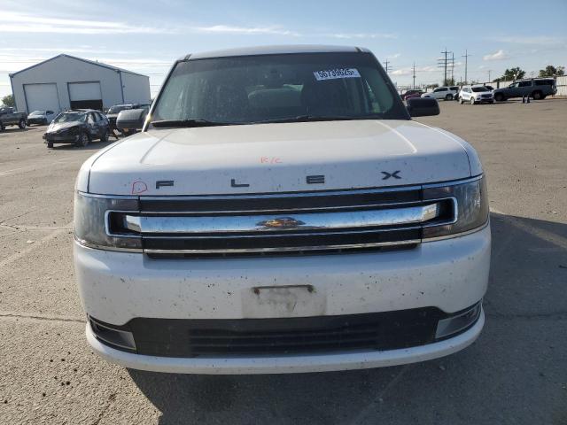 2FMGK5C84FBA08581 - 2015 FORD FLEX SEL WHITE photo 5