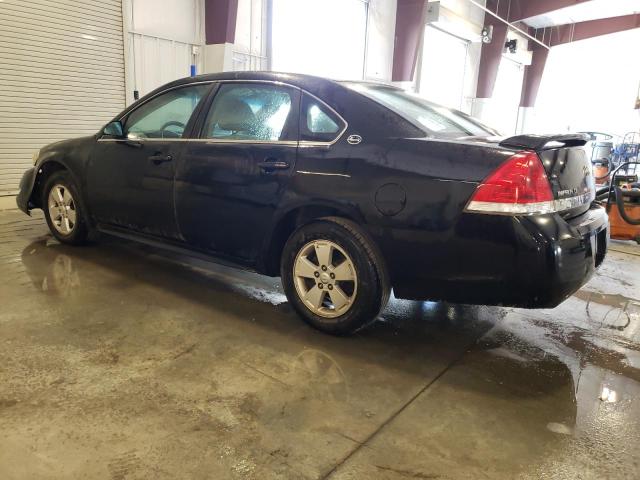 2G1WT57K991140970 - 2009 CHEVROLET IMPALA 1LT BLACK photo 2