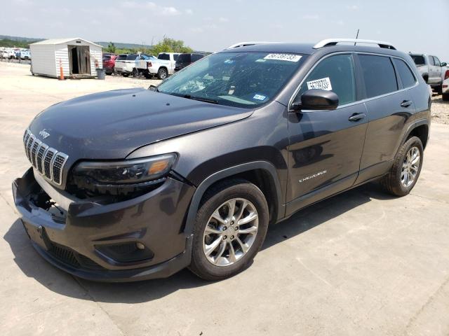 1C4PJLLB0KD221572 - 2019 JEEP CHEROKEE LATITUDE PLUS GRAY photo 1