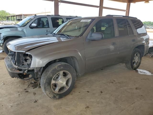 1GNDS13S482227696 - 2008 CHEVROLET TRAILBLAZE LS GRAY photo 1