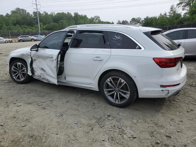 WA18NAF41JA143002 - 2018 AUDI A4 ALLROAD PREMIUM PLUS WHITE photo 2