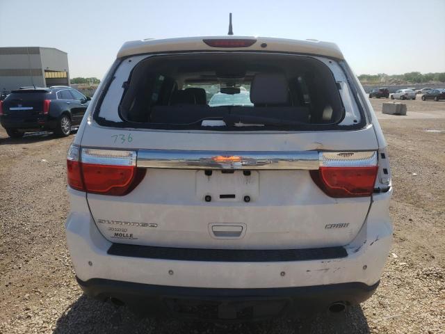 1D4SE4GT2BC639079 - 2011 DODGE DURANGO CREW WHITE photo 6