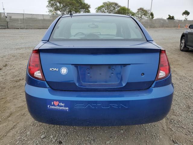 1G8AJ58FX6Z162420 - 2006 SATURN ION LEVEL 2 BLUE photo 6