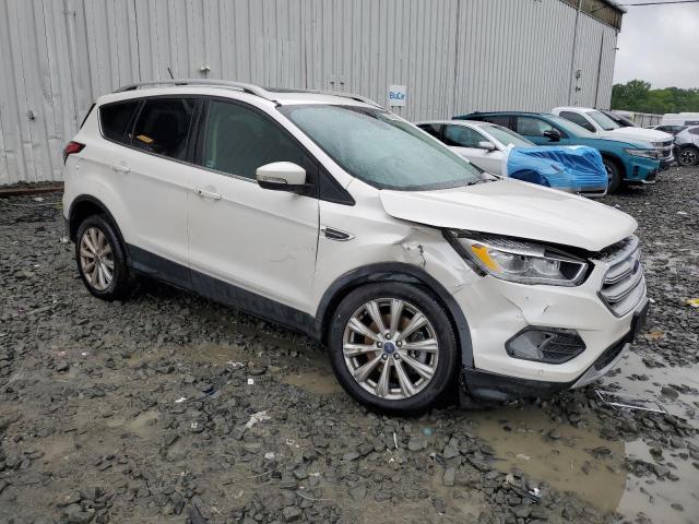 1FMCU9J94JUB01843 - 2018 FORD ESCAPE TITANIUM 白色 照片 4