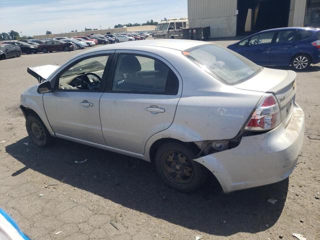 KL1TD5DE8AB074235 - 2010 CHEVROLET AVEO LS SILVER photo 2