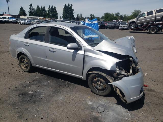 KL1TD5DE8AB074235 - 2010 CHEVROLET AVEO LS 银色 照片 4