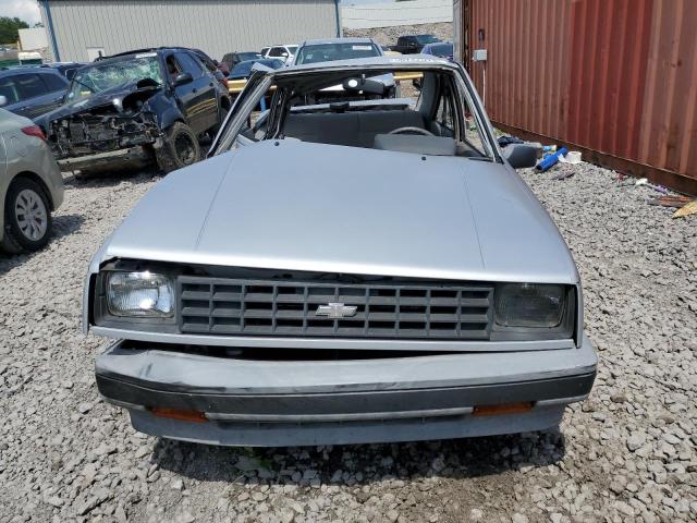 J81RF6978G8440130 - 1986 CHEVROLET SPECTRUM SILVER photo 5