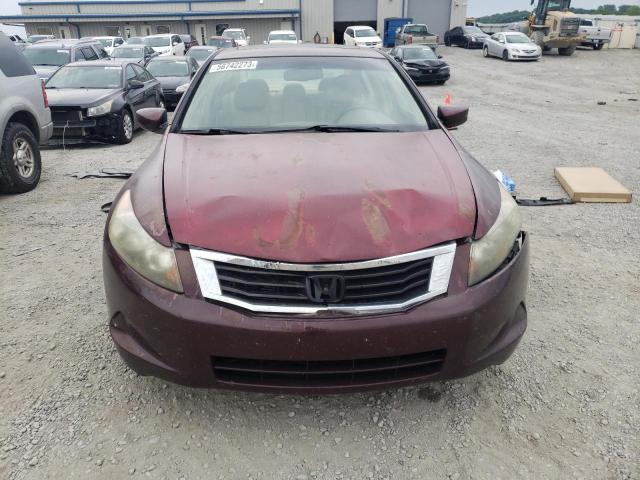 1HGCP26808A158802 - 2008 HONDA ACCORD EXL MAROON photo 5