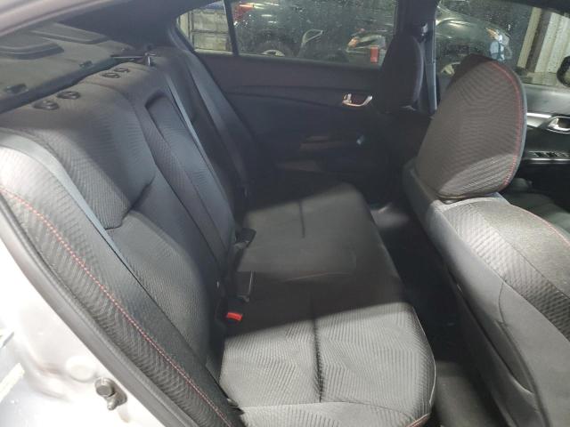 2HGFB6E56DH701141 - 2013 HONDA CIVIC SI SILVER photo 10