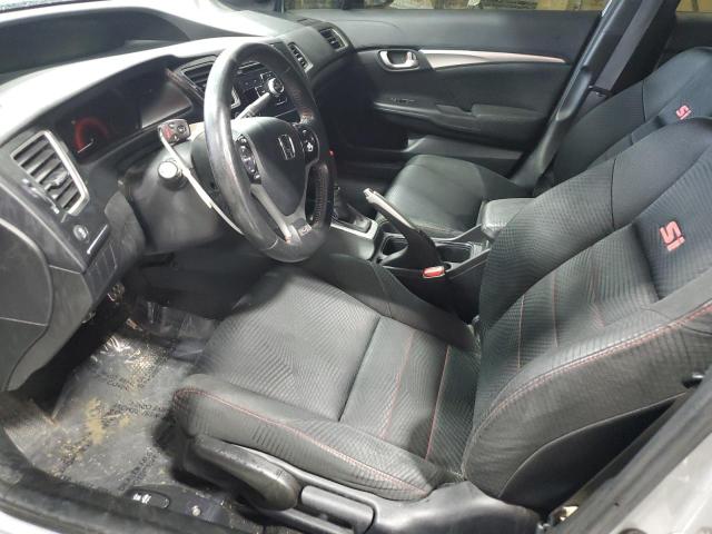 2HGFB6E56DH701141 - 2013 HONDA CIVIC SI SILVER photo 7