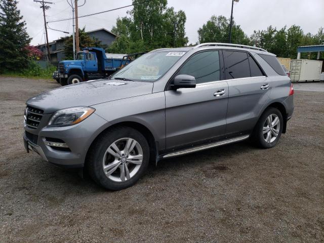 4JGDA5HB2DA254385 - 2013 MERCEDES-BENZ ML 350 4MATIC SILVER photo 1